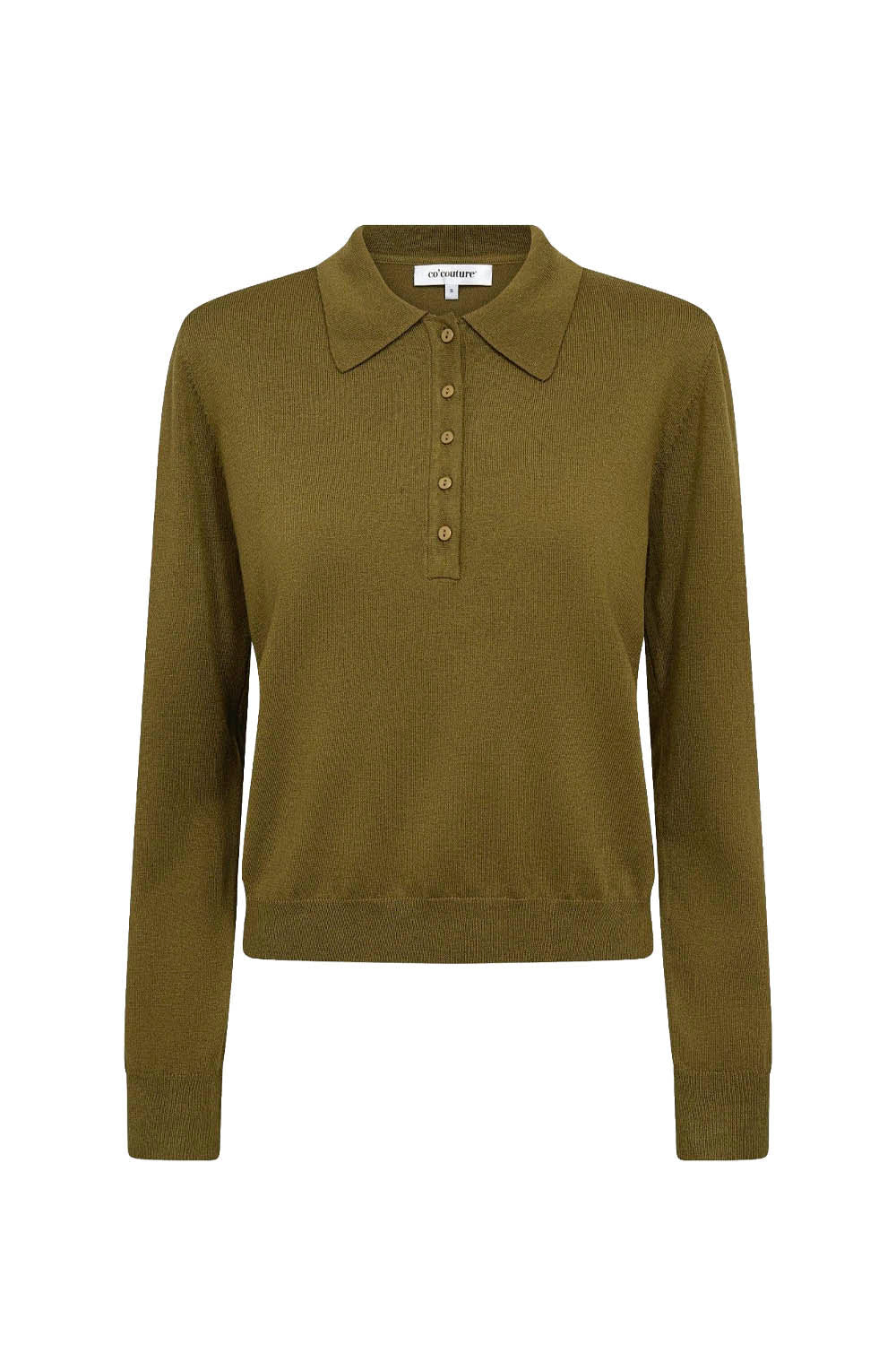CO´COUTURE - CORYCC PADDED POLO KNIT