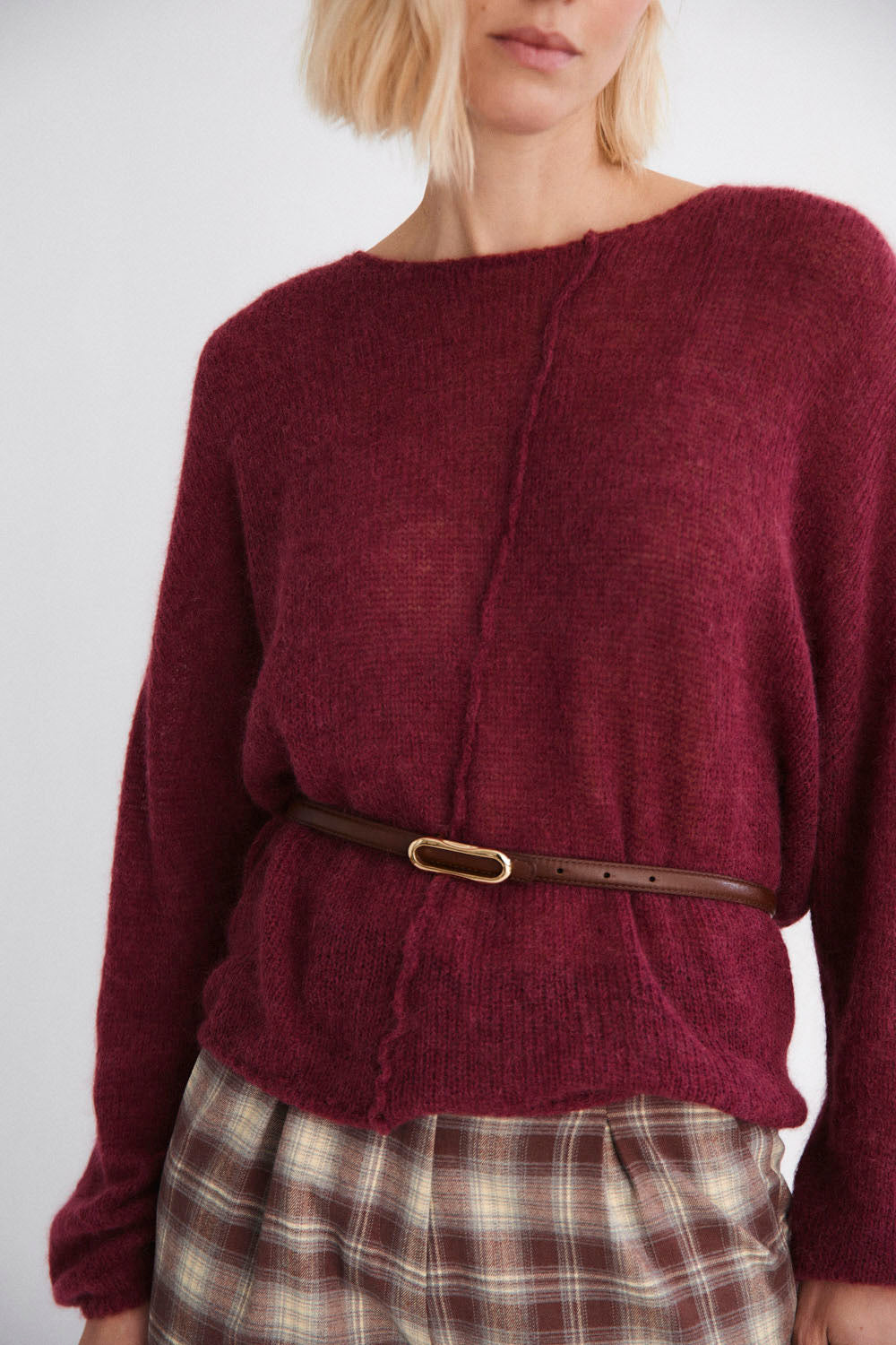 MUS & BOMBON - LUMEN SWEATER - FUCSIA