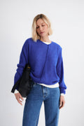 MUS & BOMBON - LUMEN SWEATER - KLEIN BLUE