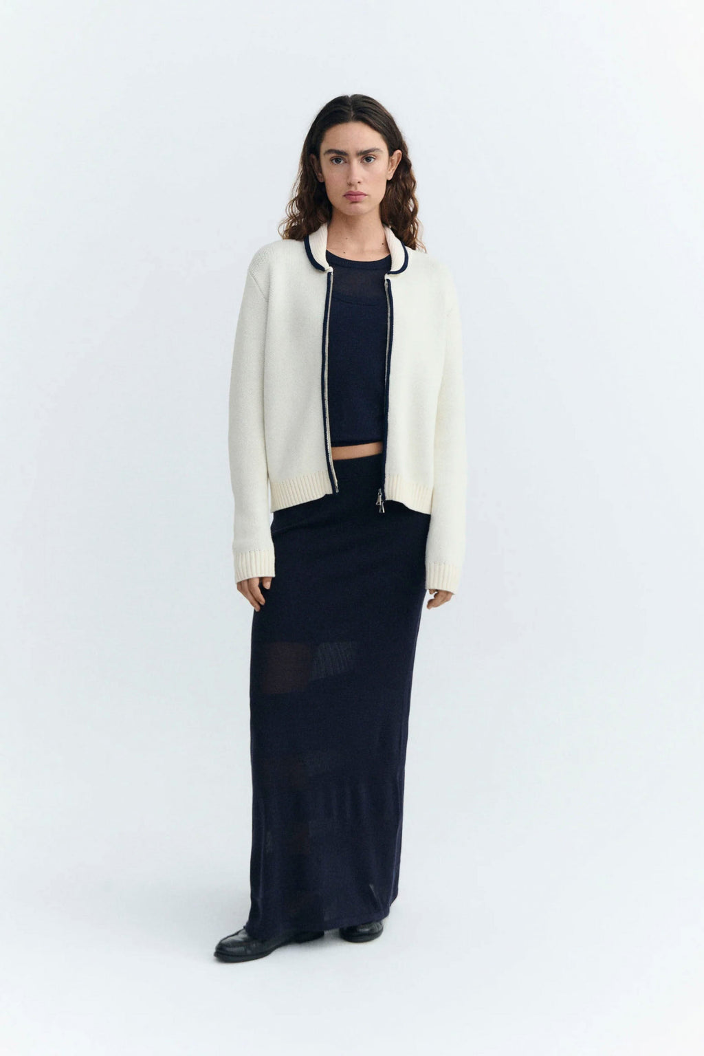 THINKING MU - TESSA KNITTED SWEATER