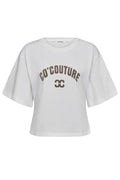 CO´COUTURE - ZENGACC O-NECK TEE
