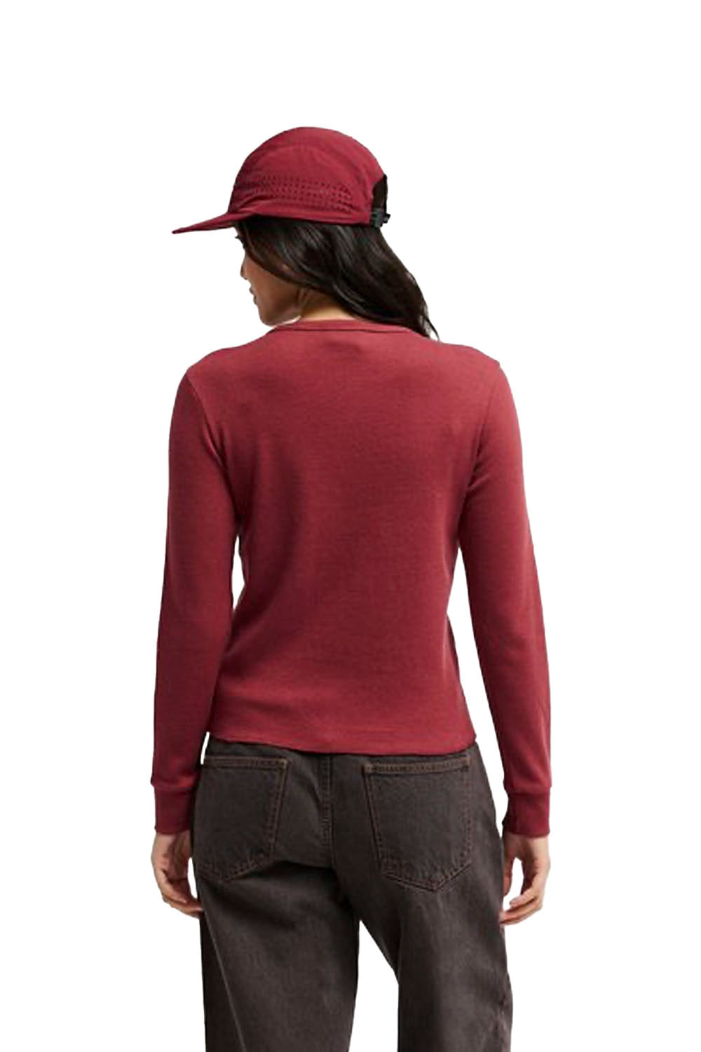 QUIKSILVER - MACETOWN TEE - OXBLOOD RED