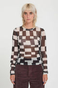 VOLCOM - FA CARRAU MESH LONG SLEEVE T-SHIRT