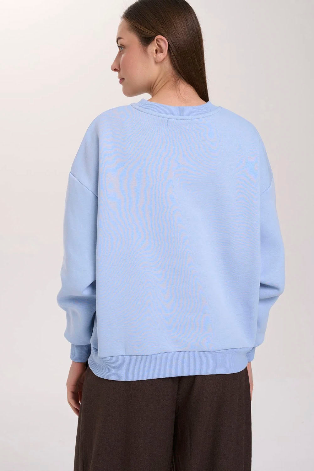 24COLOURS - BLUSH SWEATSHIRT - BLUE