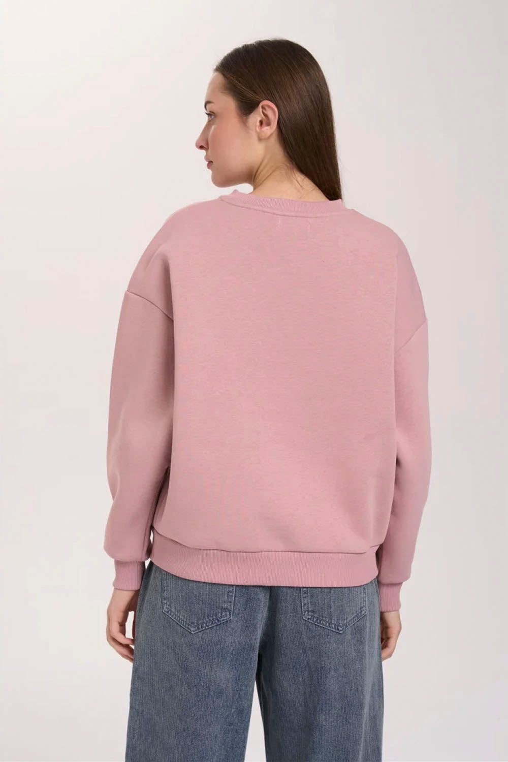 24COLOURS - BLUSH SWEATSHIRT - ROSE