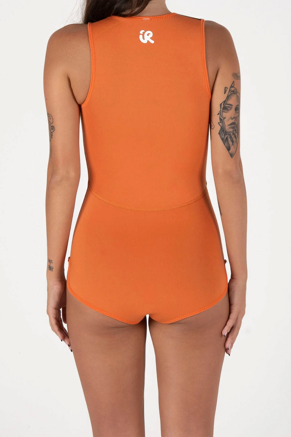 INNER RELM - PLAYDAY 2 IN 1 REVERSIBLE WETSUIT - 2MM - YELLOW/ORANGE - WOMAN