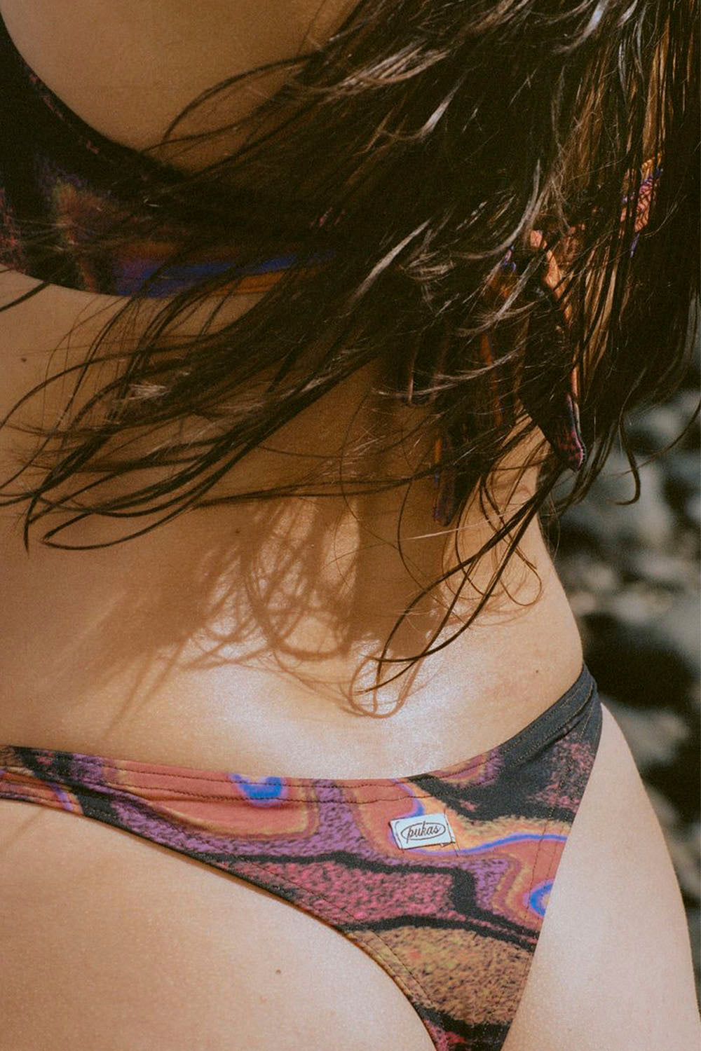 PUKAS - RESIN PURPLE V BAND TOP - ONDA MORADA