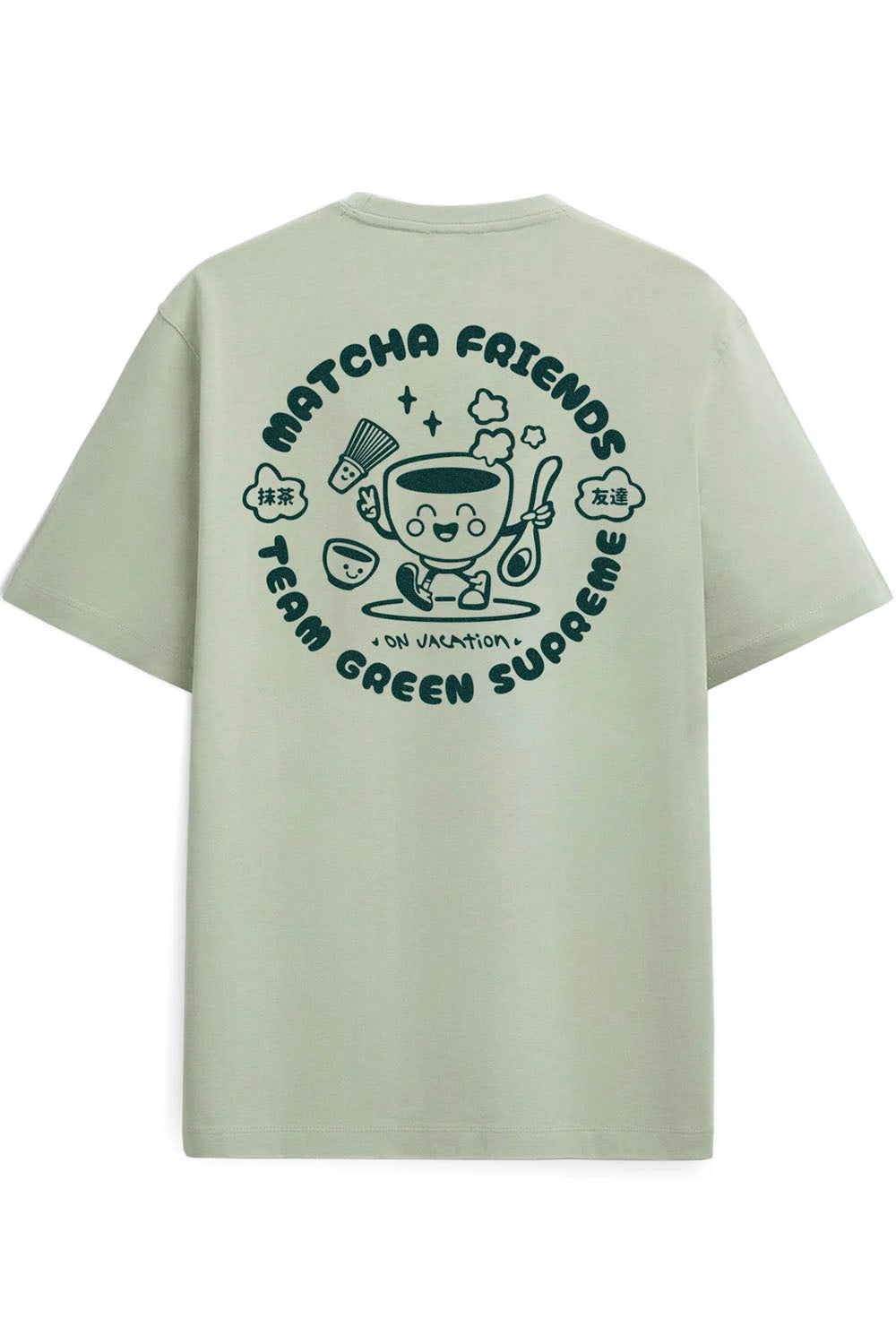 ON VACATION - MATCHA FRIENDS T-SHIRT