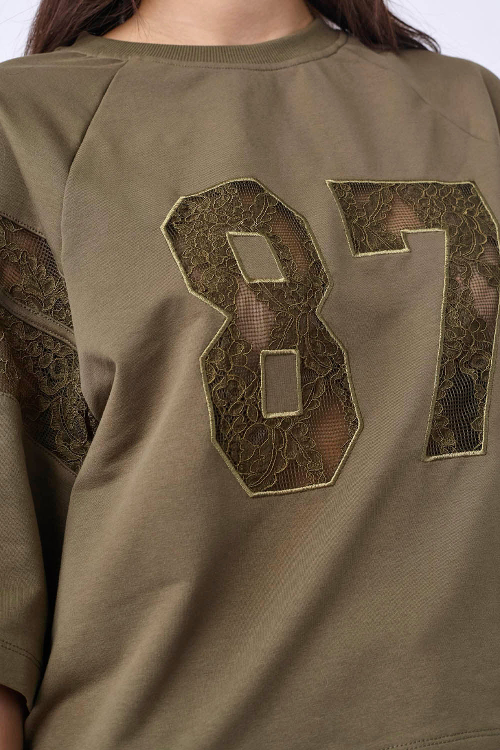 CO´COUTURE - ELYCC 87 LACE TEE SWEAT