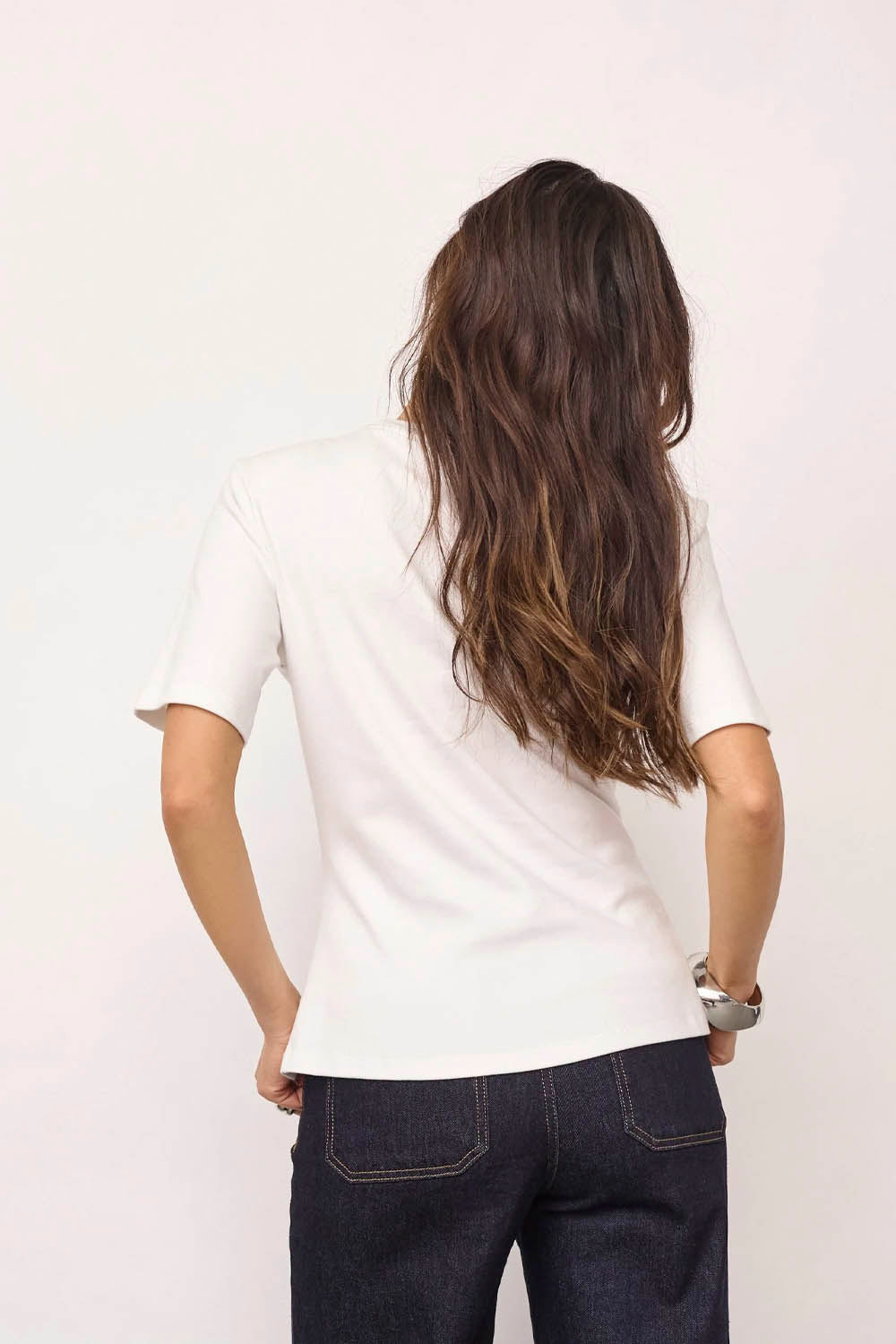 CO´COUTURE - ORIANECC PLEAT TIE TEE
