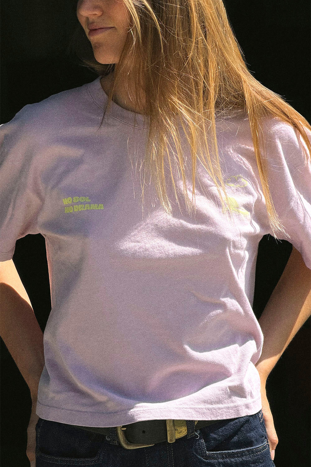 PUKAS SURF SHOP - NO DRAMA TEE - WOMAN