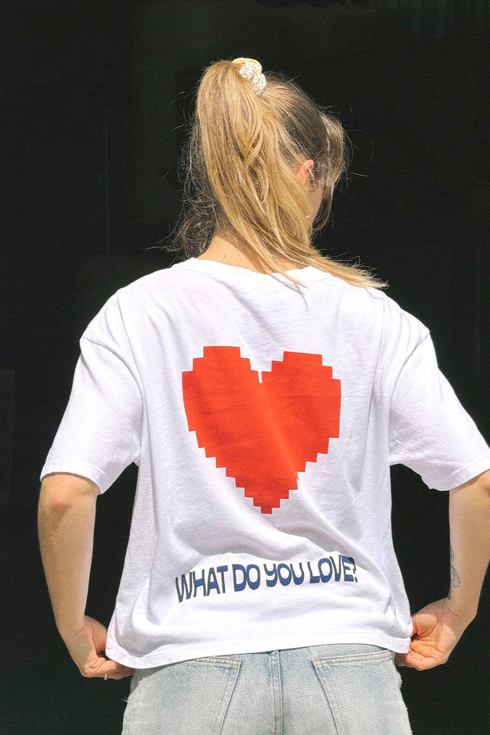 PUKAS SURF SHOP - YOU LOVE TEE - WHITE