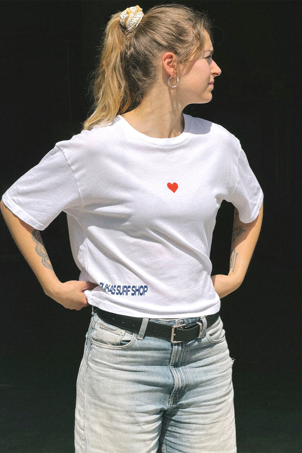 PUKAS SURF SHOP - YOU LOVE TEE - WHITE