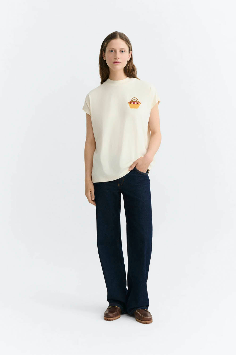 THINKING MU - VOLTA TEE - BASKET