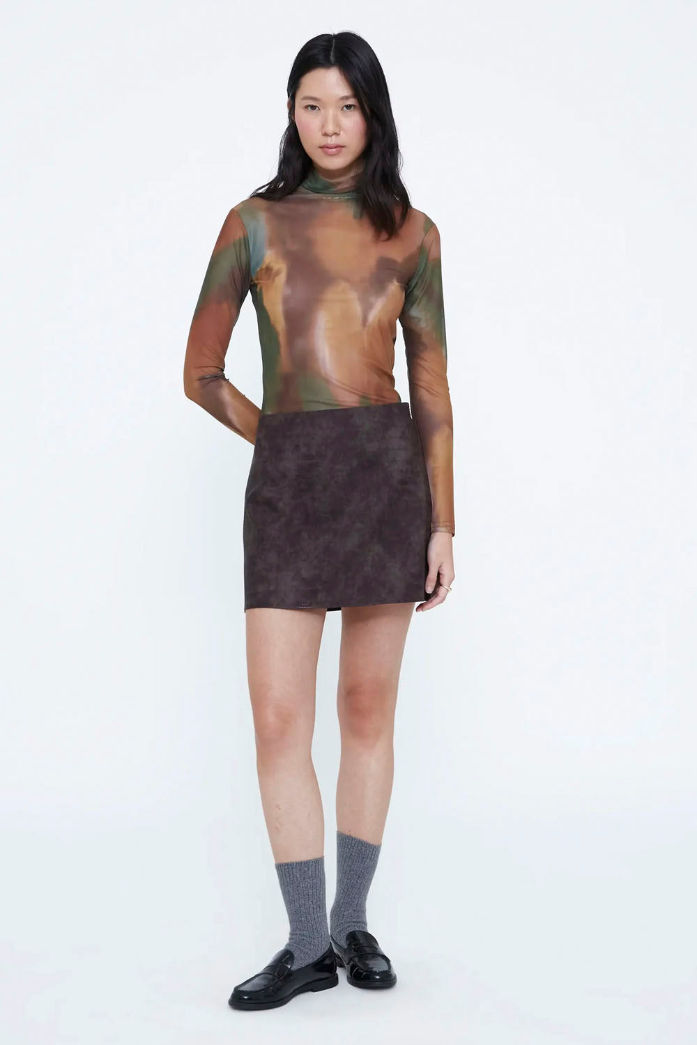 WILD PONY - MULTICOLOR CHIFFON TEE