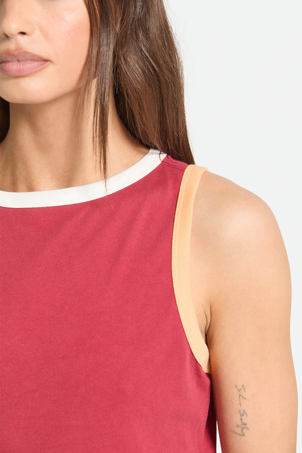 BRIXTON - CAREFREE ORGANIC CROPPED TANK