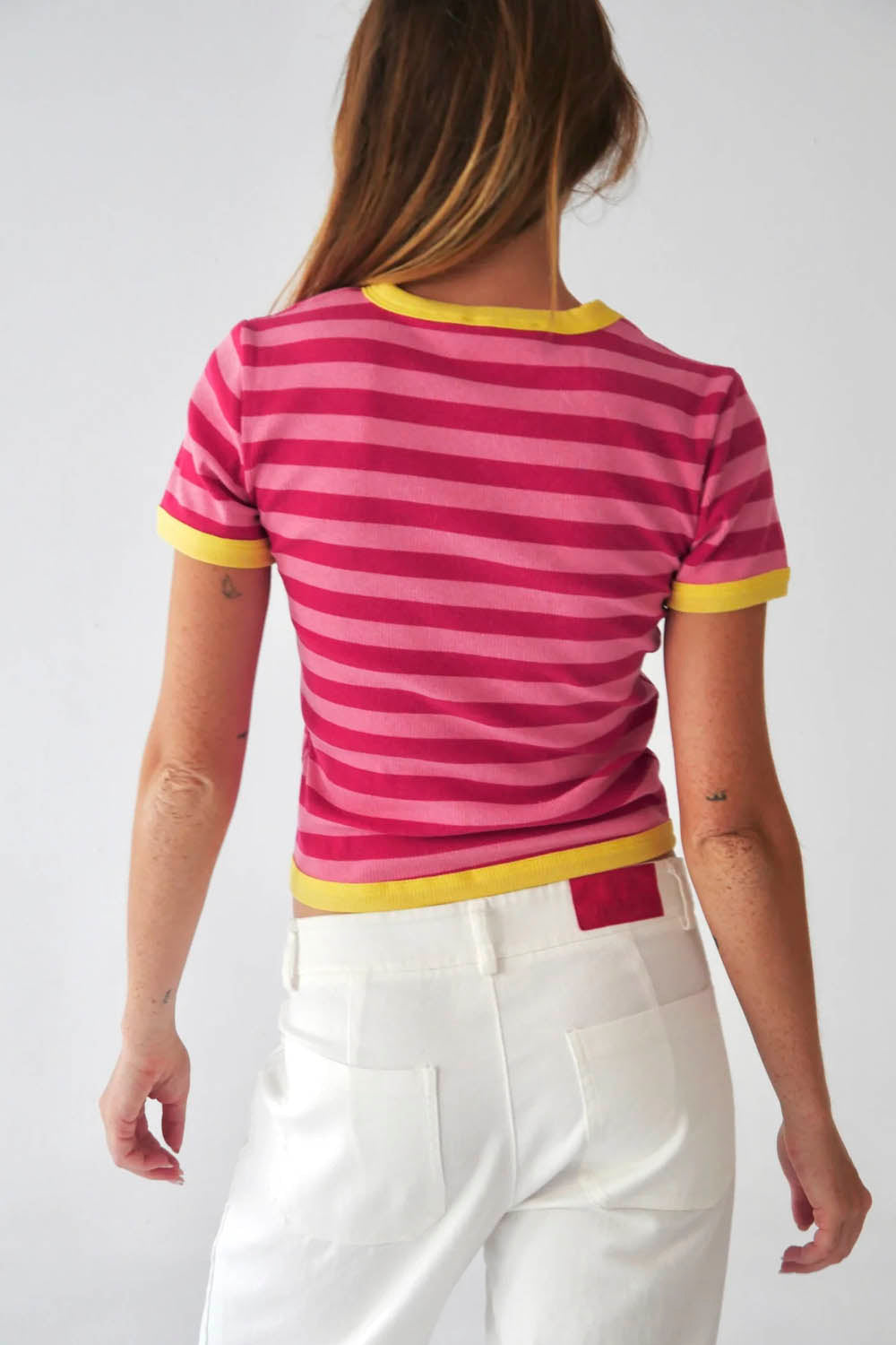 MIND TRAVELER BCN - TIARA TOP - PINK FUCHSIA