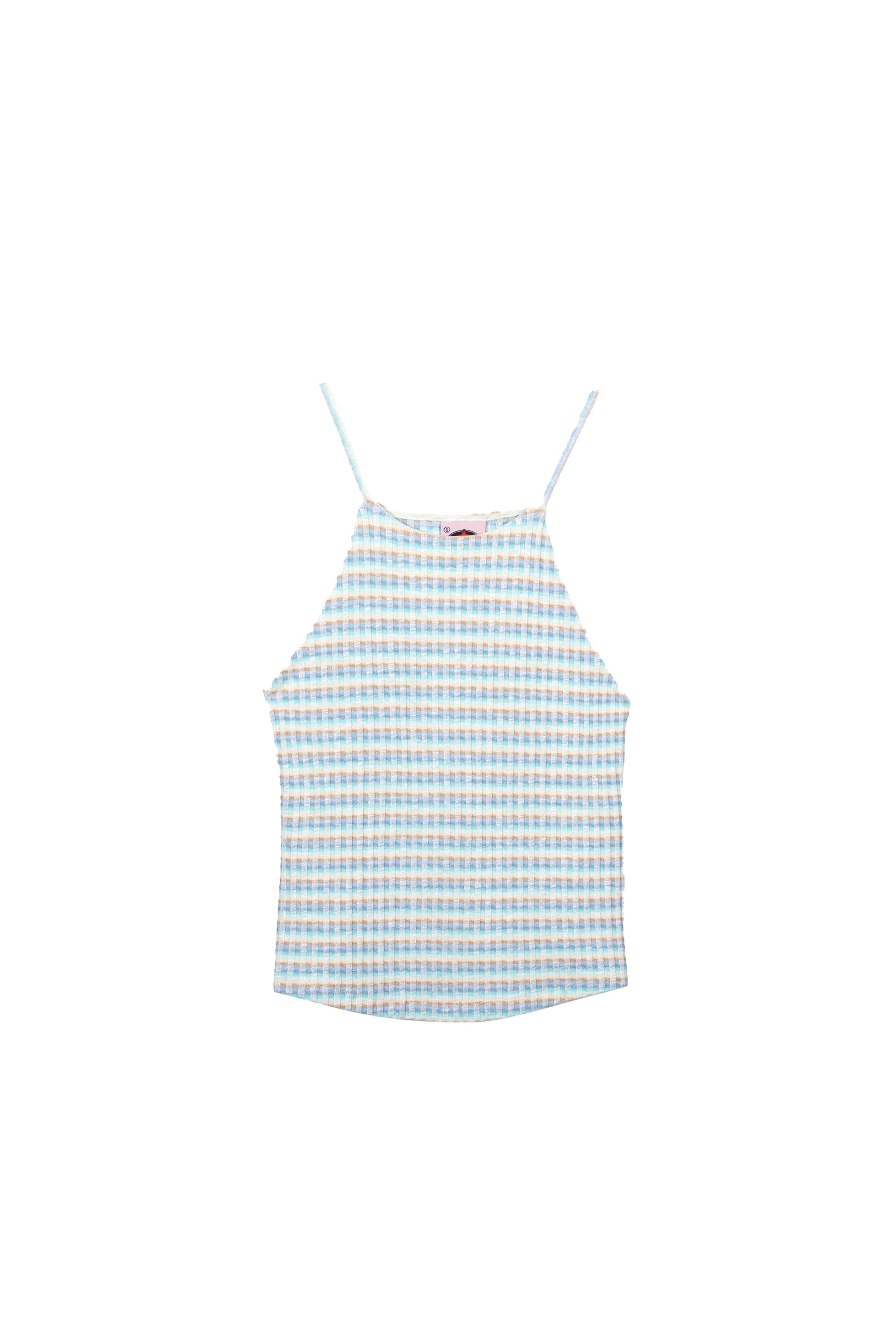 PUKAS - 90´S STRIPES HALTER TANK