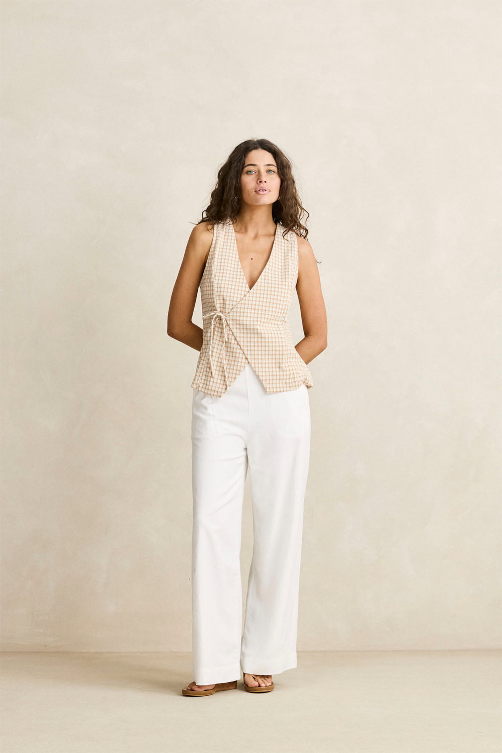 RHYTHM - LONDON CHECK VEST