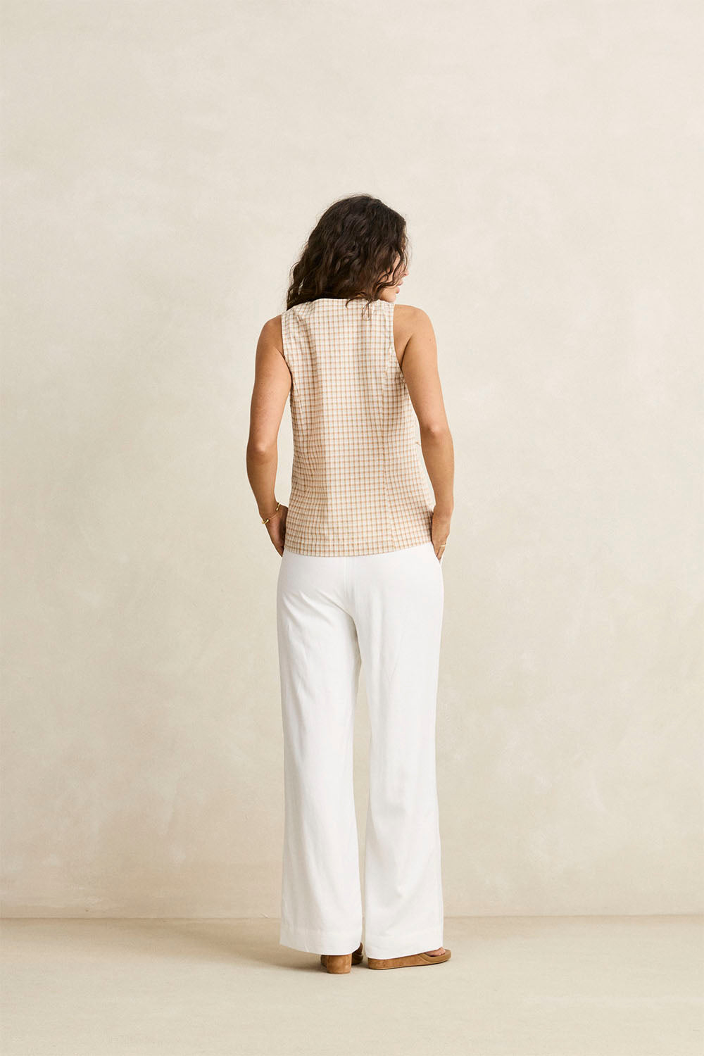 RHYTHM - LONDON CHECK VEST