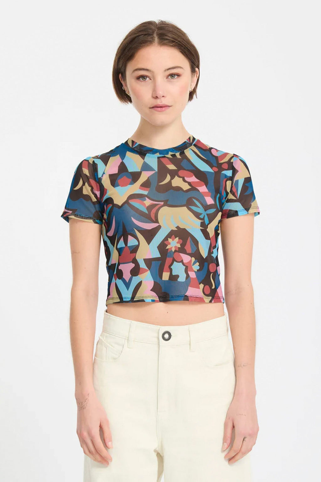 VOLCOM - FA BRUNO LUCAS KNIT MESH TEE