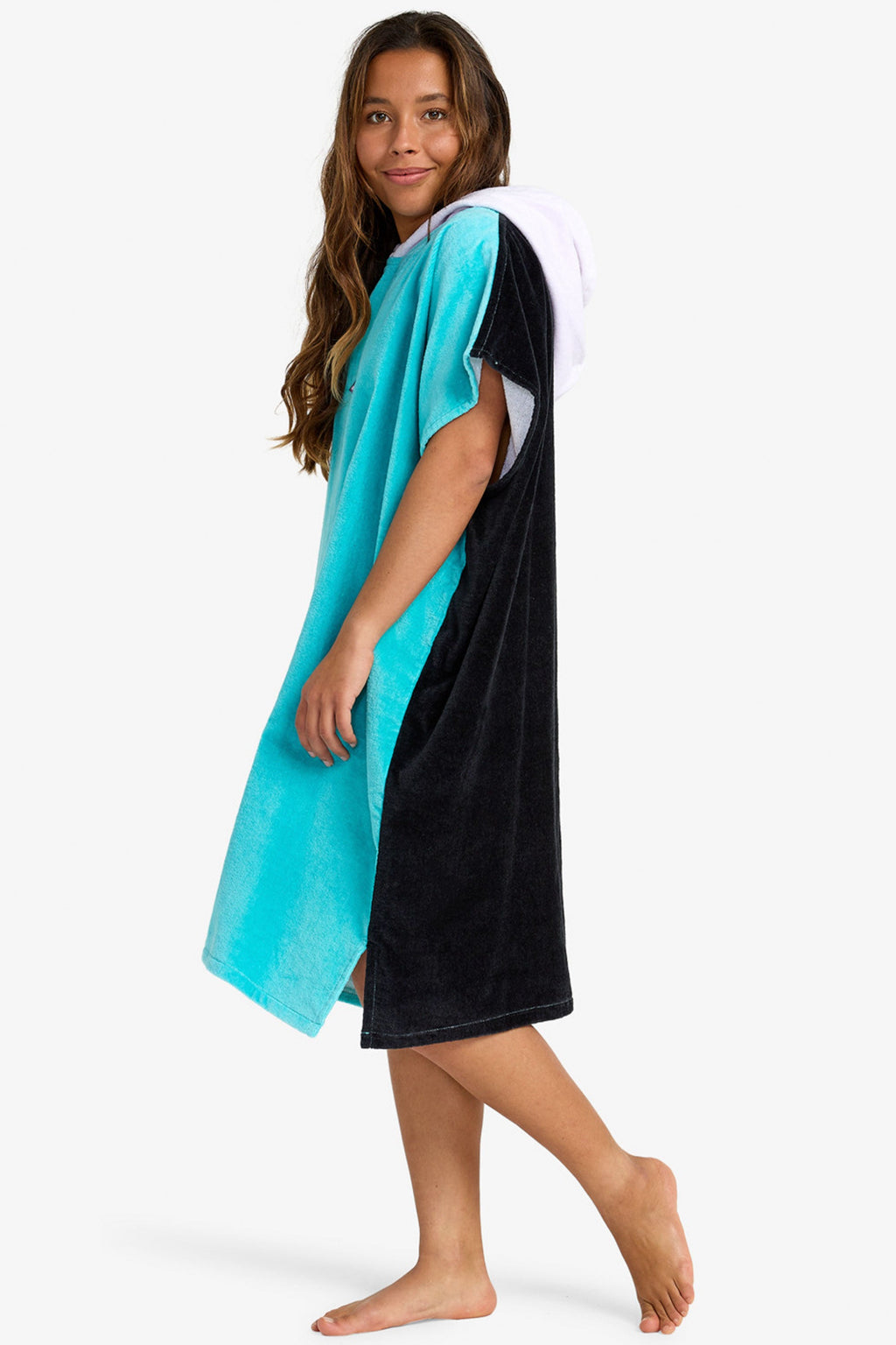 BILLABONG - HOODED TOWEL - WOMAN - AQUA HAZE