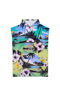 ROXY - STAY MAGICAL PRINTED HOODED TOWEL - CELERY GREEN