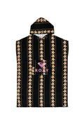 ROXY - STAY MAGICAL PRINTED HOODED TOWEL - HIBISCUS STRIPES