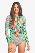 BILLABONG - MAMIWATA - 2/2MM - FRONT ZIP - EMERALD GREEN - WOMAN