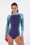 HURLEY - AIR - 2MM - SPRINGSUIT - PURPLE/LIGHT BLUE - WOMAN