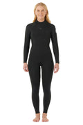 RIP CURL - DAWN PATROL - 3/2MM - BACK ZIP - BLACK - WOMAN