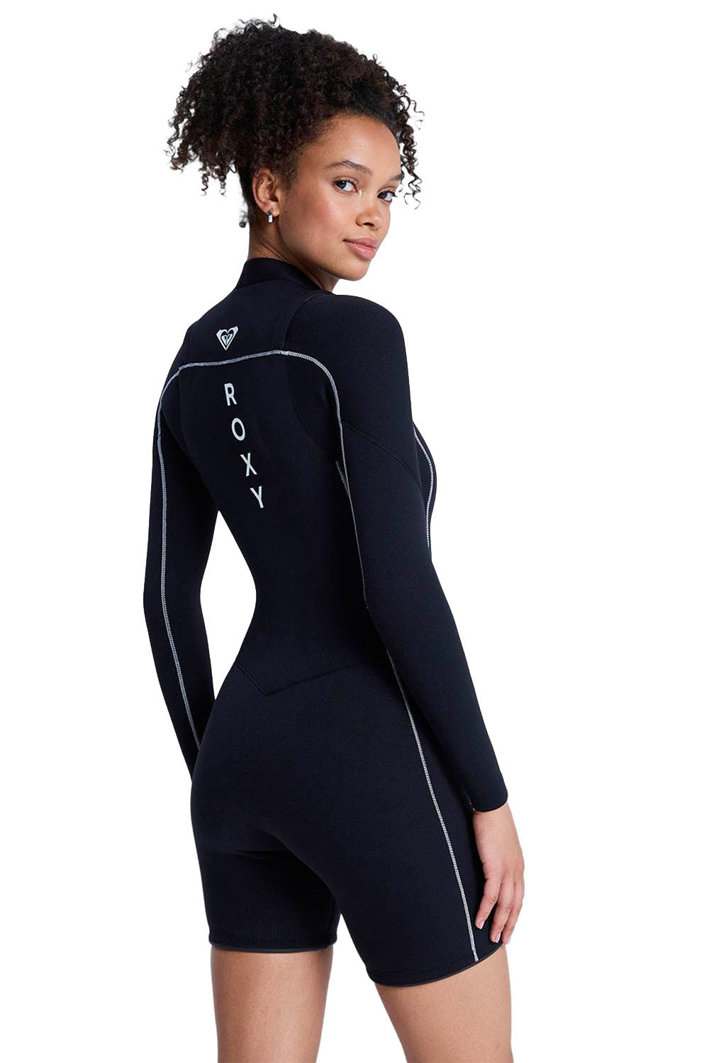 ROXY - ELITE EXTRA STRETCH - 2/2MM - FRONT ZIP - BLACK - WOMAN