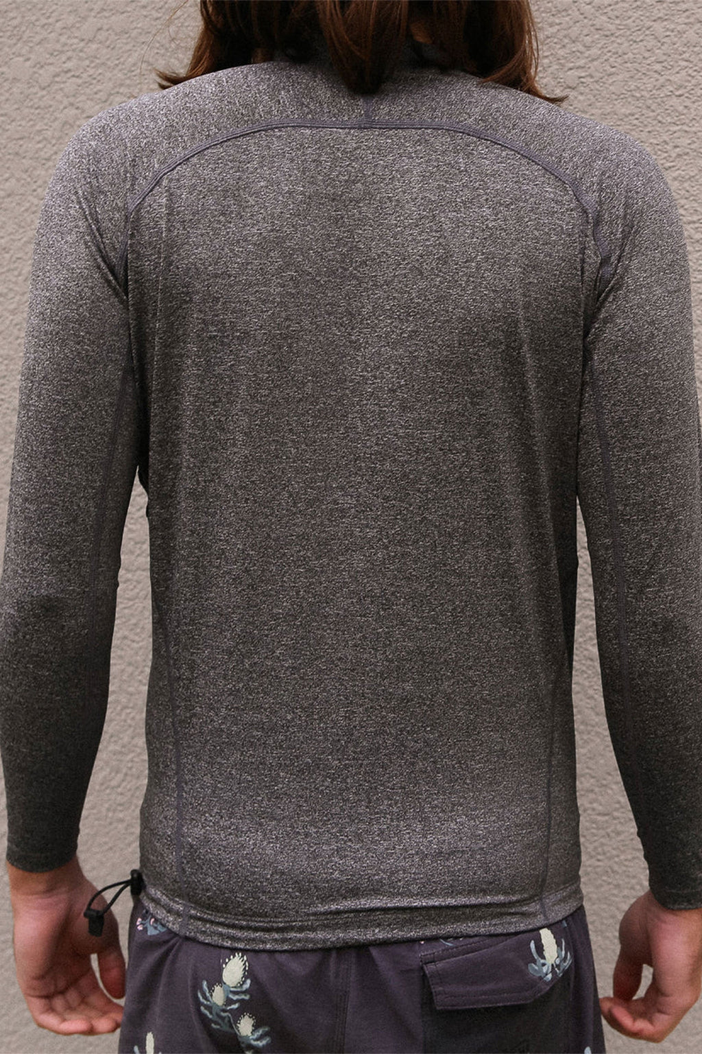 FCS - ESSENTIAL RASH VEST - HEATHER GREY