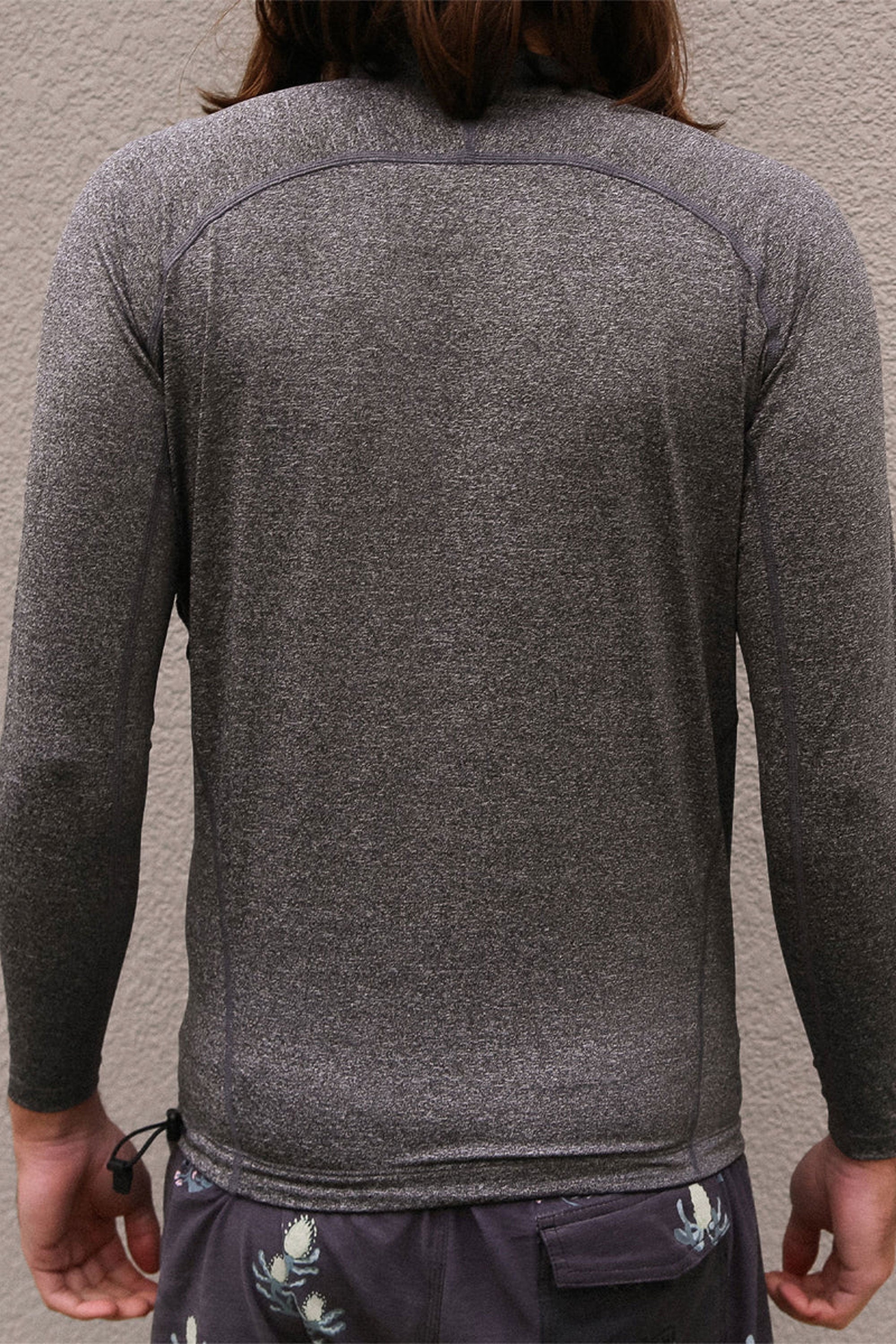 FCS - ESSENTIAL RASH VEST - HEATHER GREY