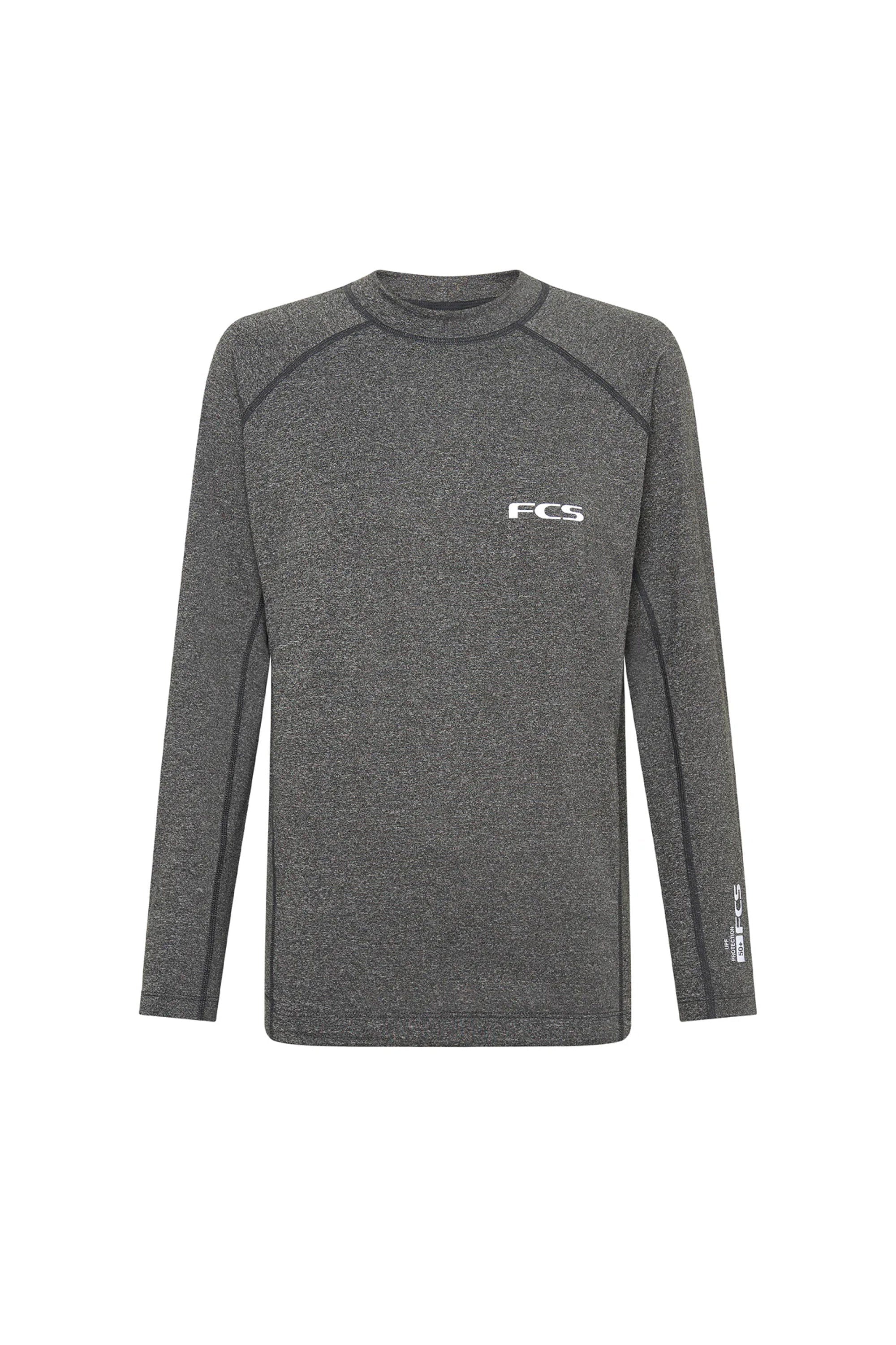 FCS - ESSENTIAL RASH VEST - HEATHER GREY